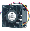 Delta DC Fan TFB0812UHE 8CM 2.34A 12v 80 * 80 * 38mm Axial Cooling Fan (8000 RPM)