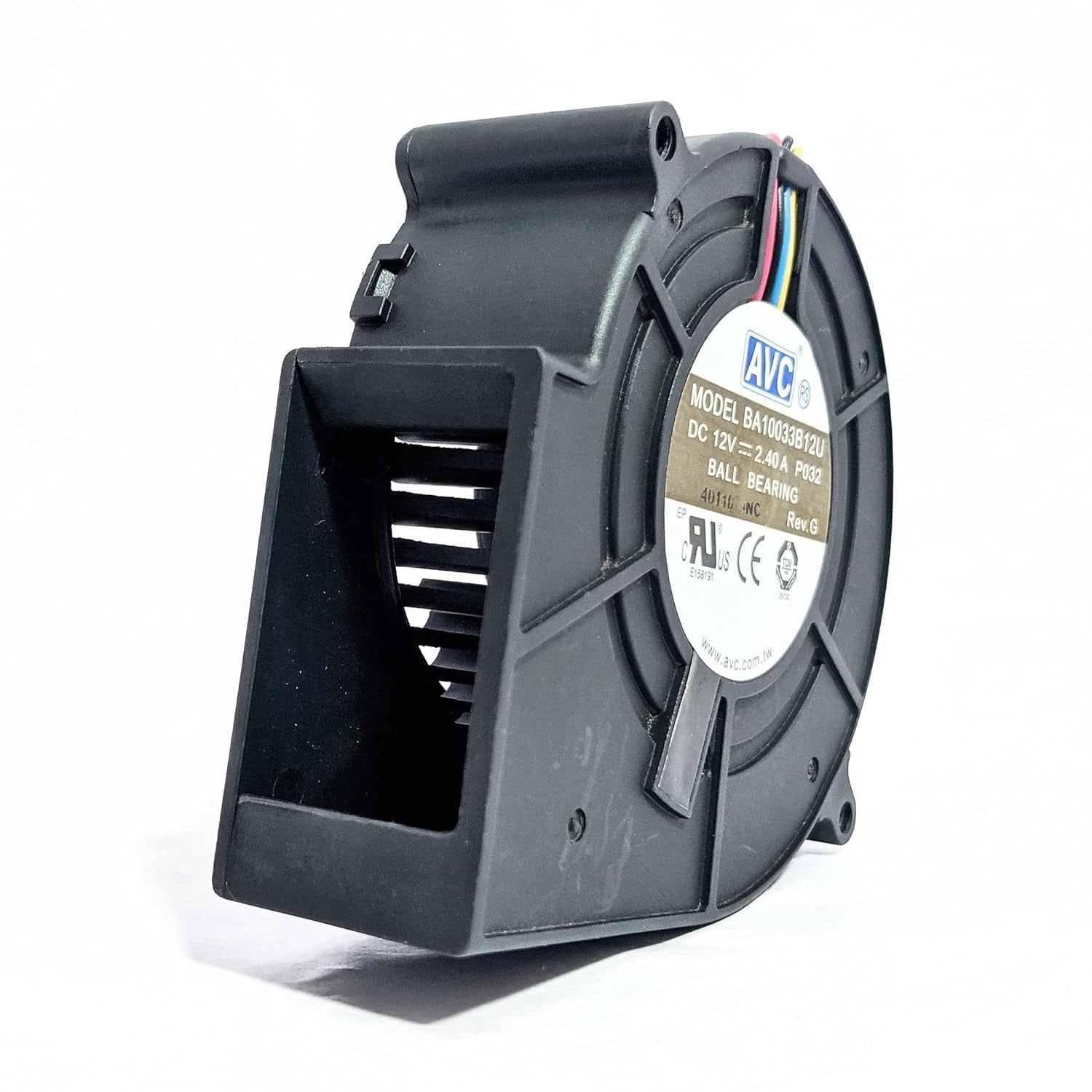 12V 2.40A Blower Fan BA10033B12U-P032 97 x 97 x 33mm Turbine Centrifugal Double Ball Bearing Fan