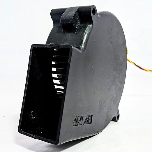 DC12V,NIDEC Blower Fan-3 Wires with PWM,Pressure-optimised, Very quiet motor- Black | GAMMA30 A34123-57 CIS4F | 0.46Amp. |