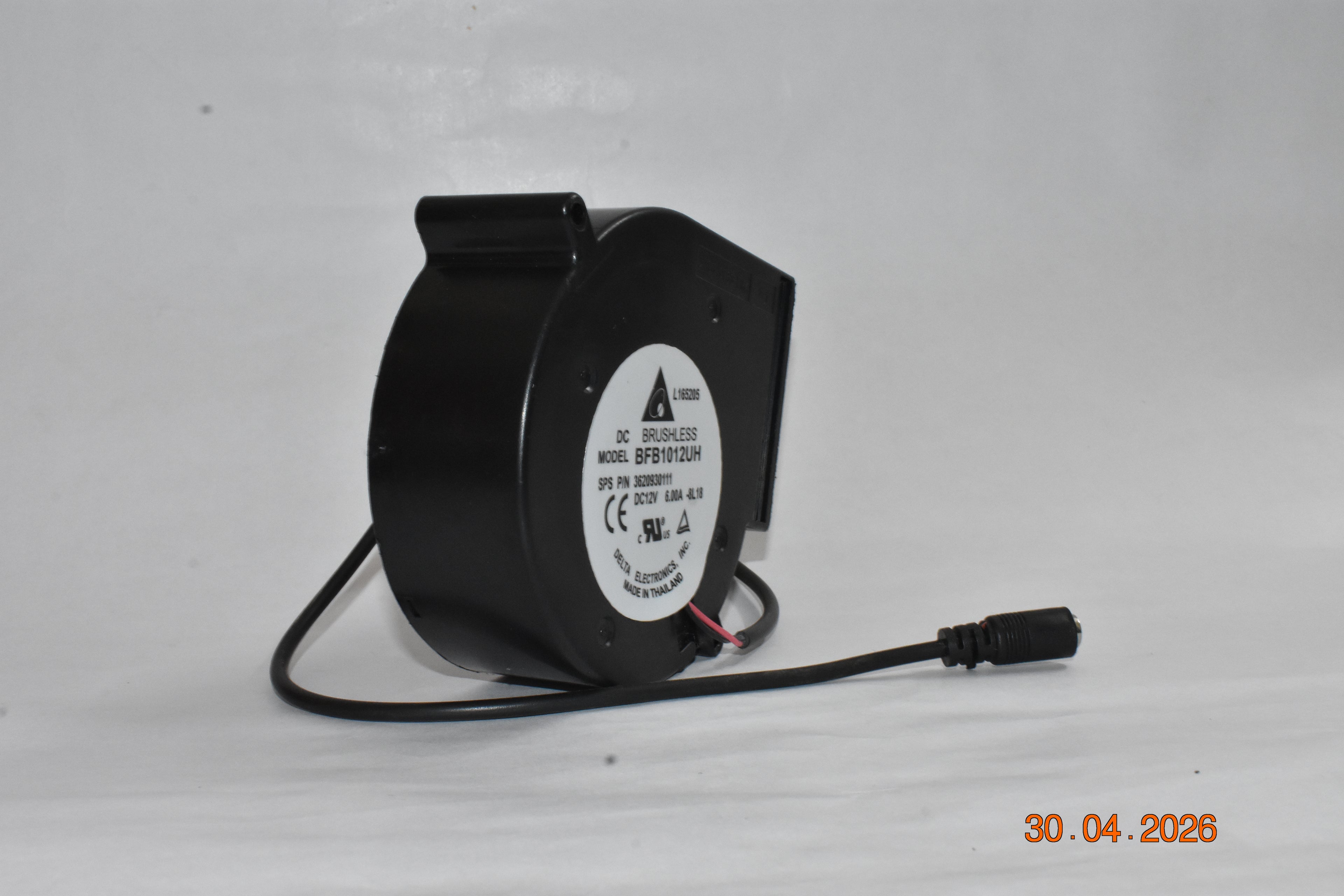 HIGH Speed DC 12V 6A BRUSHLESS Blower Fan KIT with Adjustable Power Adapter for BBQ, Diesel Furnace, Bhatti