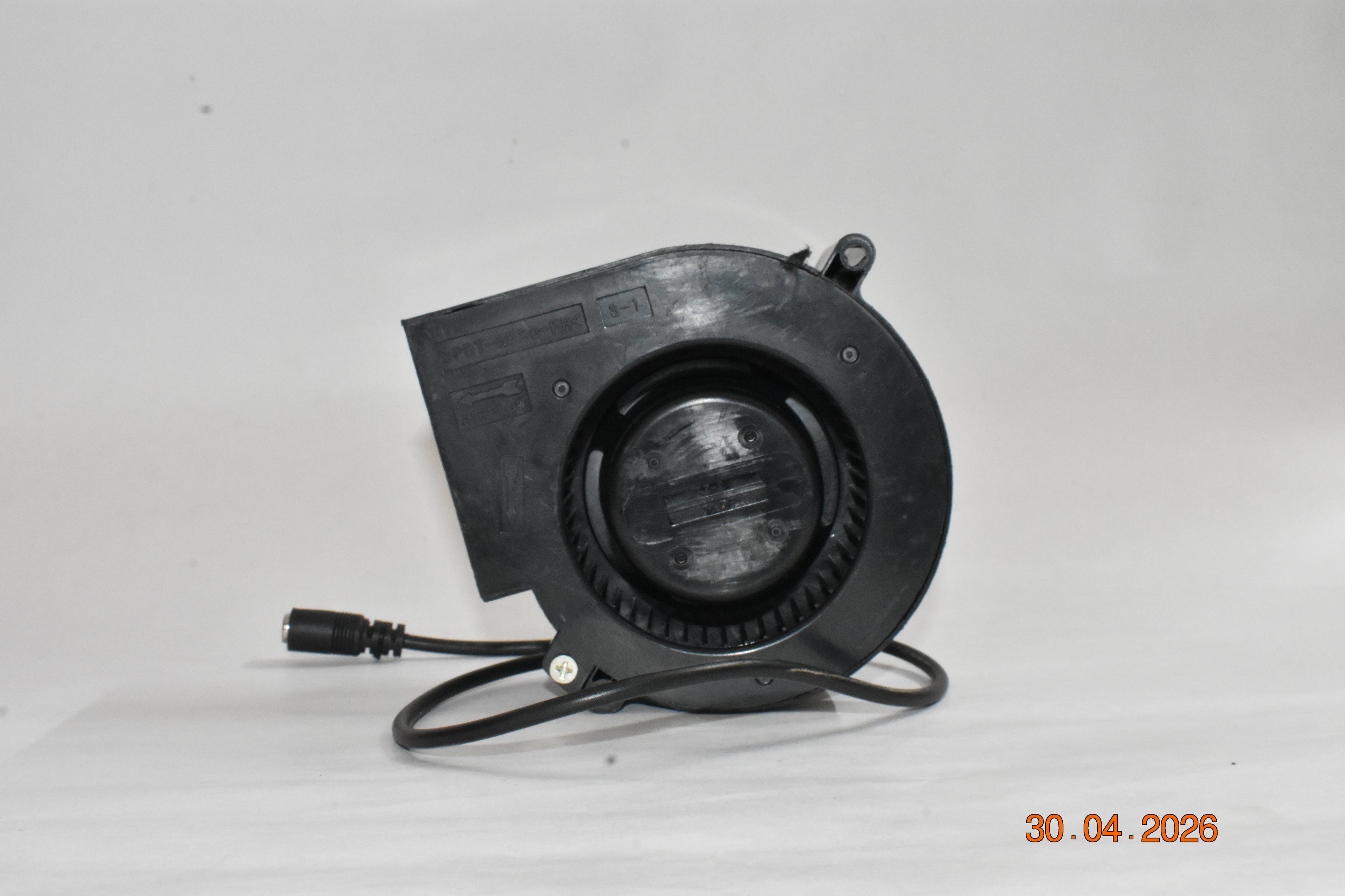 HIGH Speed DC 12V 6A BRUSHLESS Blower Fan KIT with Adjustable Power Adapter for BBQ, Diesel Furnace, Bhatti