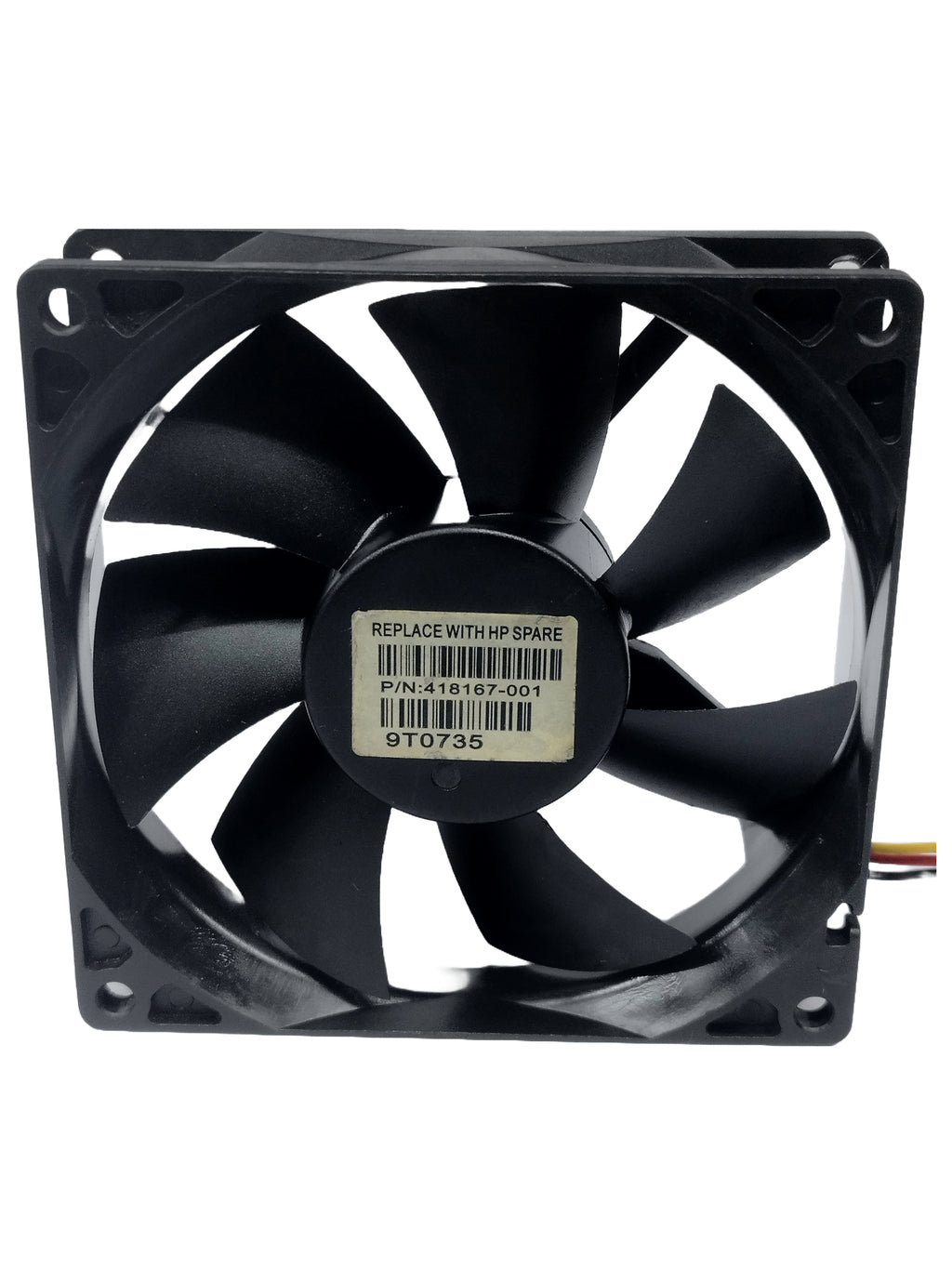 EVERFLOW F129025SL DC12V 0.12A SIZE 92*25MM Fluid Bearing Fan Cooler  (Black)