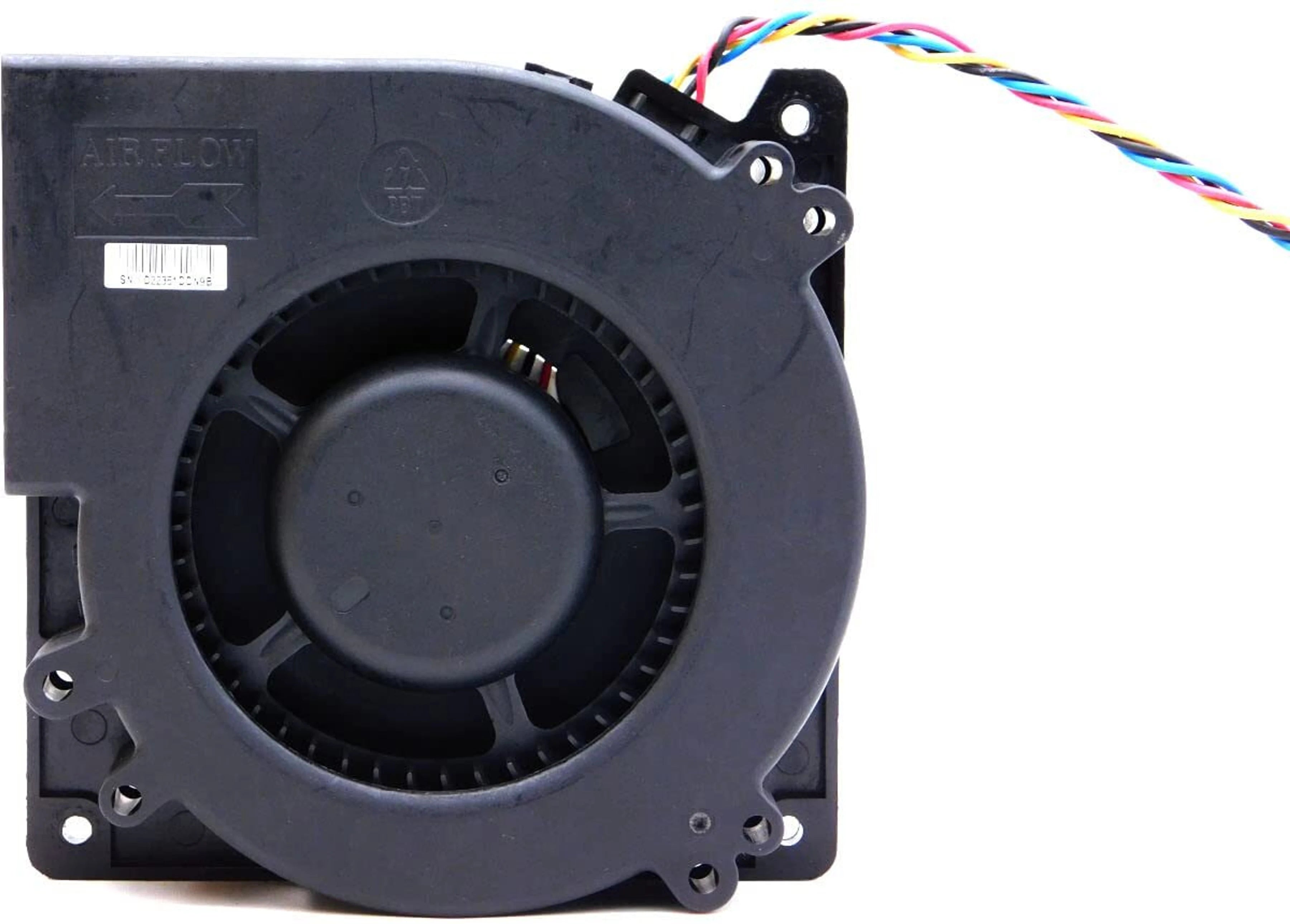 120mm High-Volume Brushless Blower Fan (24V DC) – 2600 RPM | Shoptron D12F-24BS4 with adptor