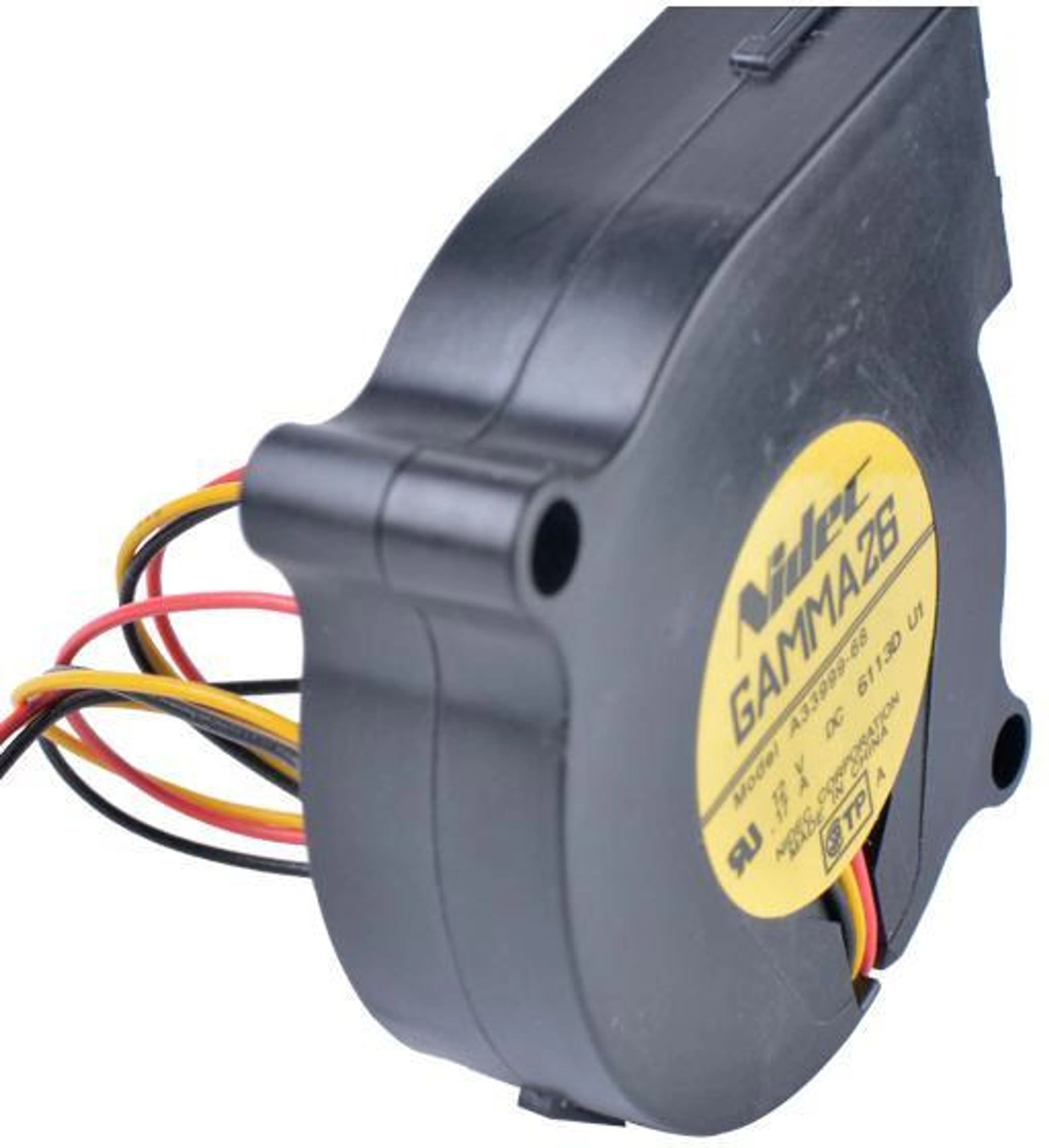 75mm 3-Wire Blower Fan (24V DC) – D07F-24SG | 3000 RPM | Speed Monitoring