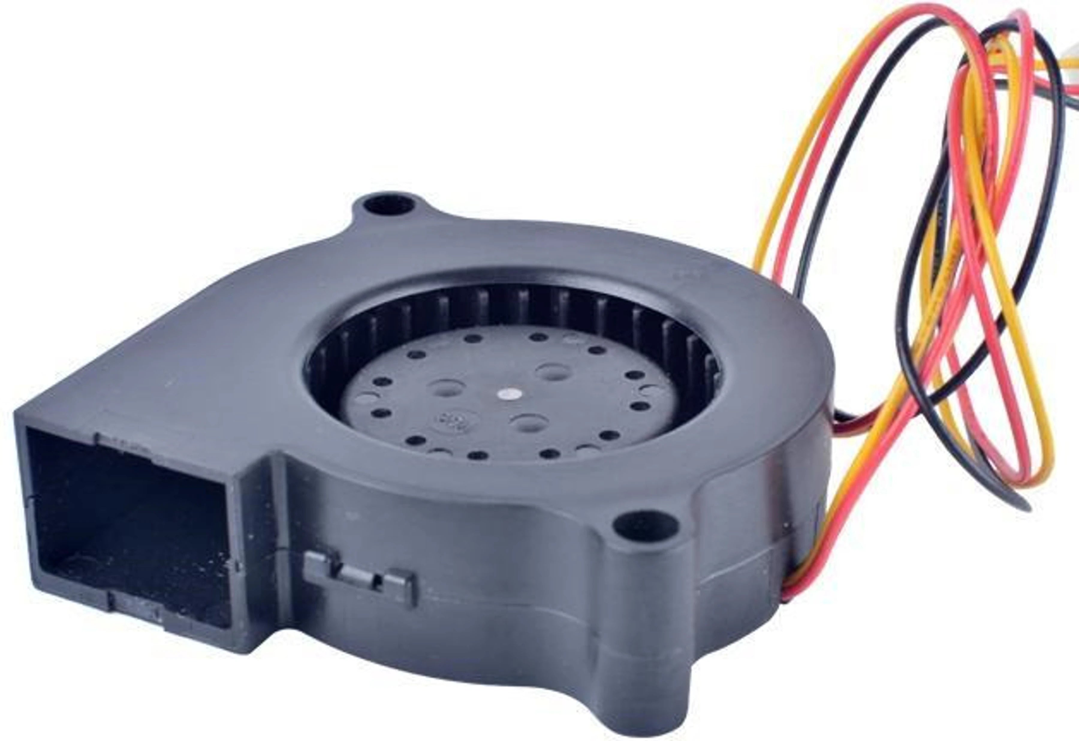 75mm 3-Wire Blower Fan (24V DC) – D07F-24SG | 3000 RPM | Speed Monitoring