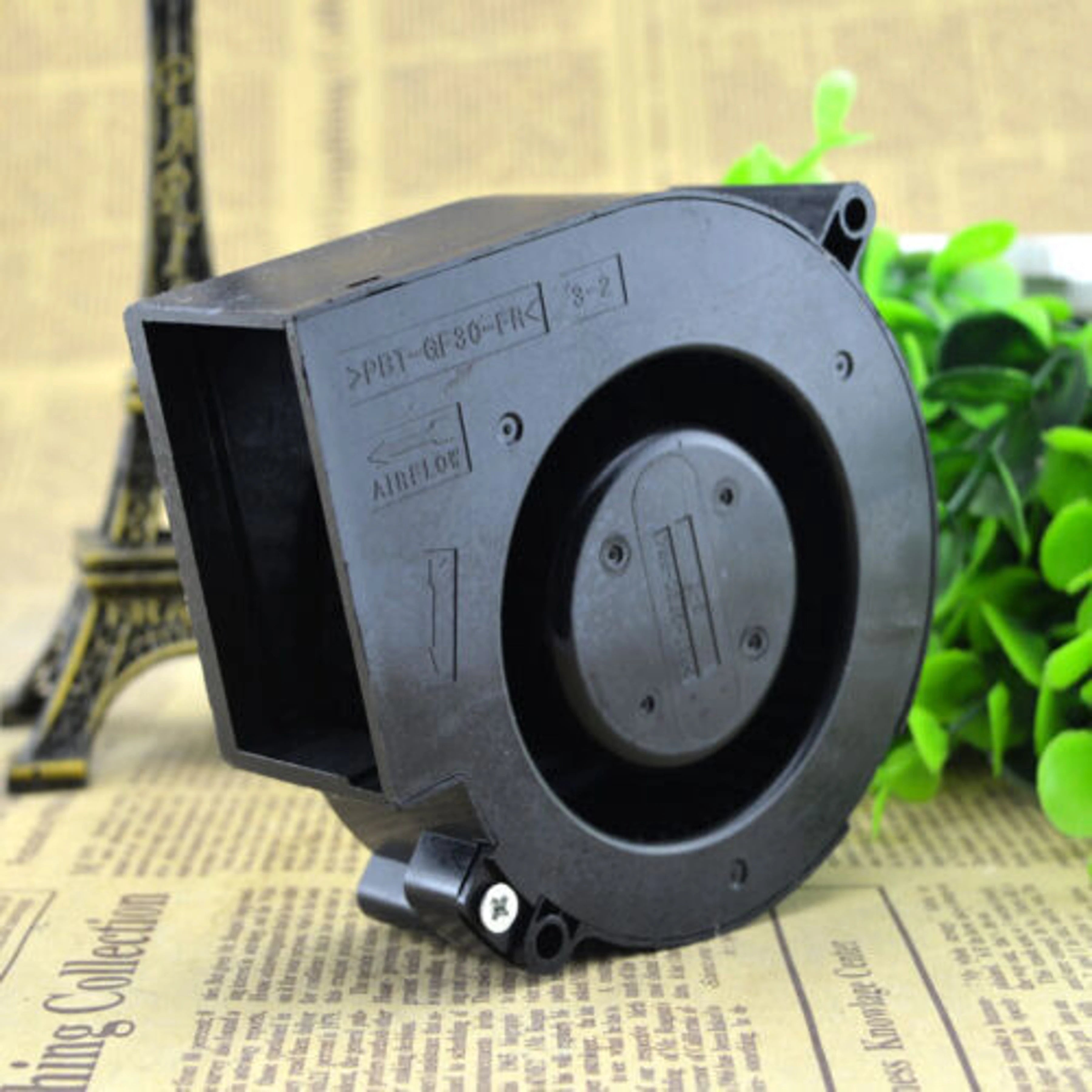 NMB-MAT 9733 High-Power Industrial Blower (24V DC) – 5000 RPM | 3-Wire Stop Alarm