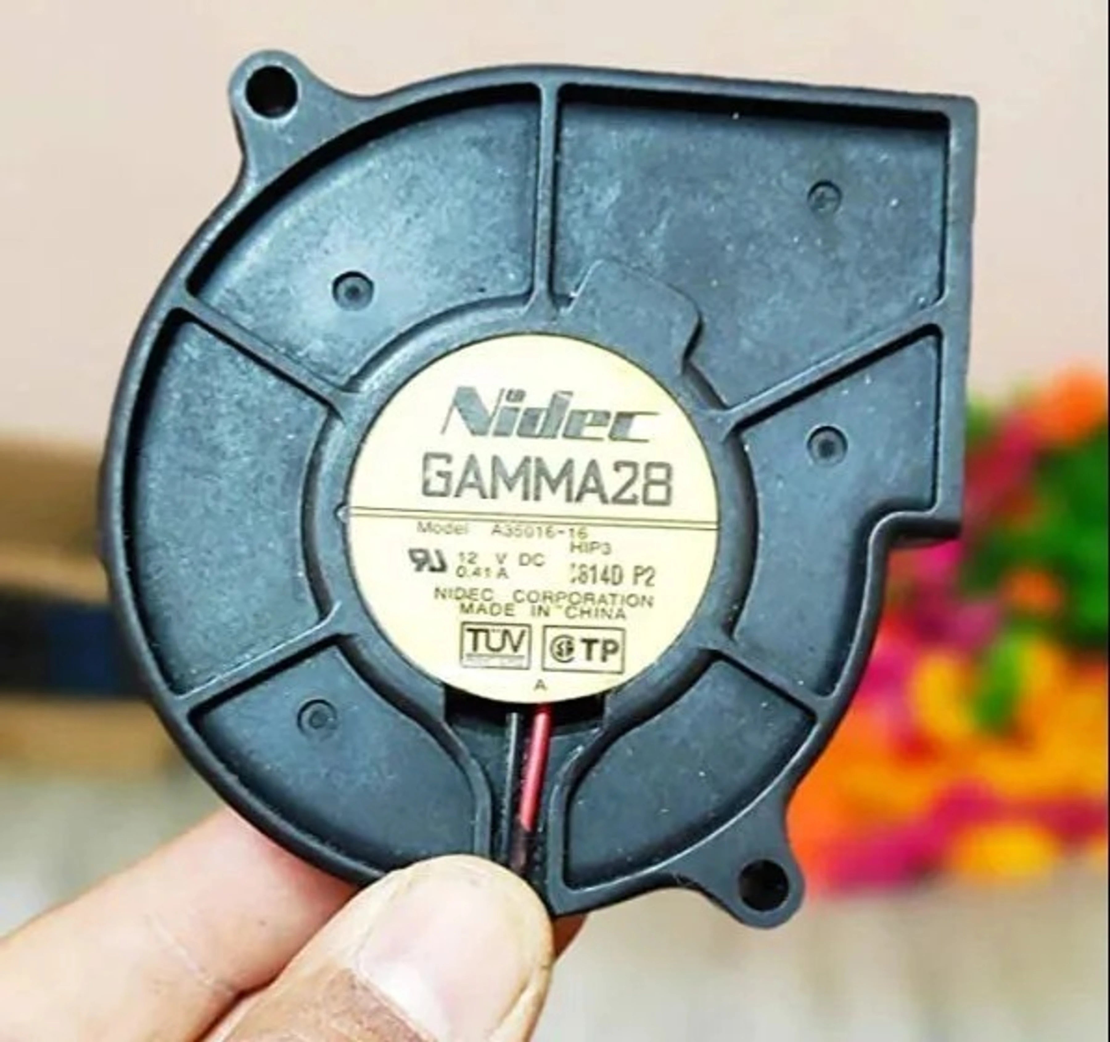 75mm Turbine Blower Cooling Fan – 12V DC | 4500 RPM | High-Velocity Airflow